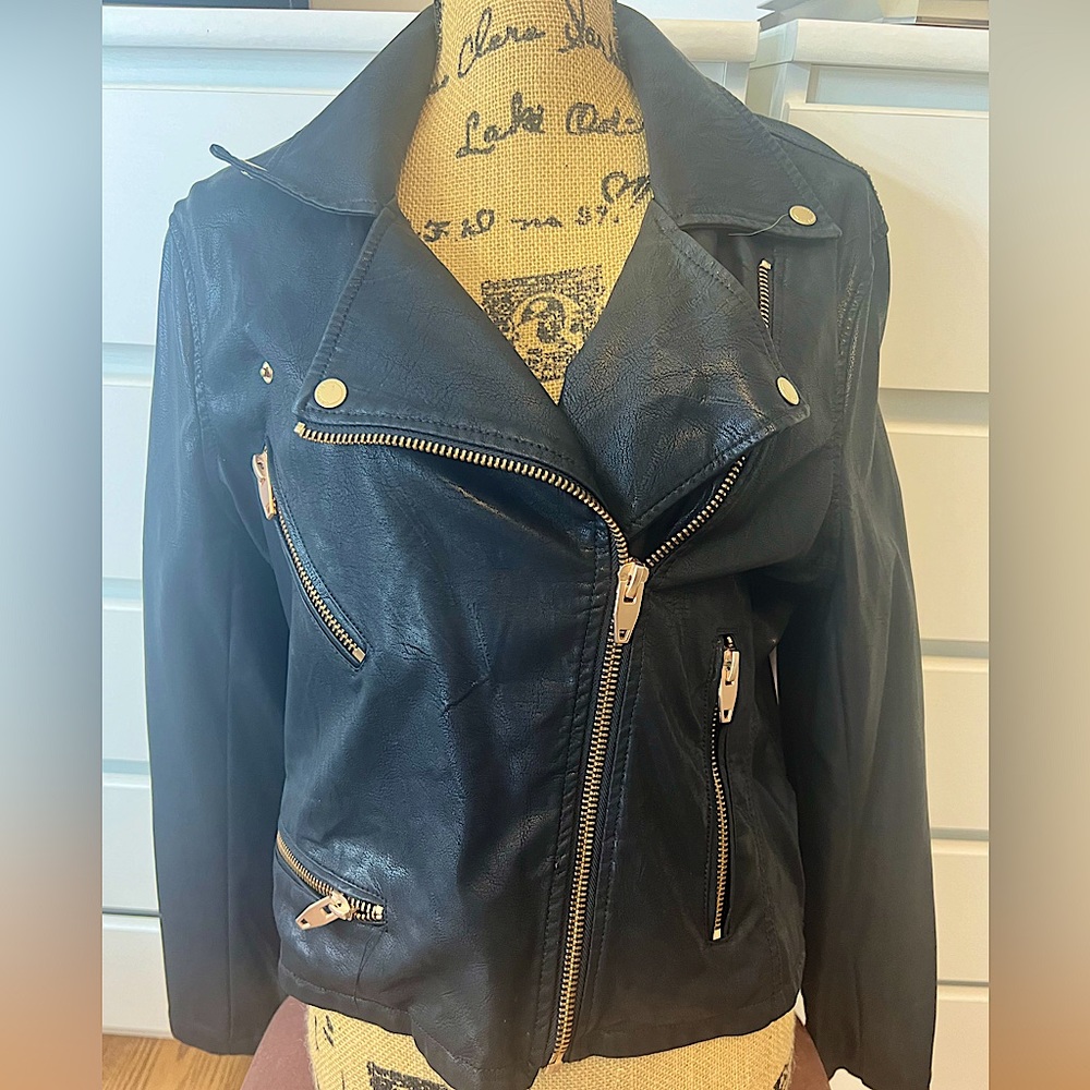 BlankNY faux leather jacket